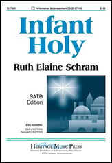 Infant Holy SATB choral sheet music cover